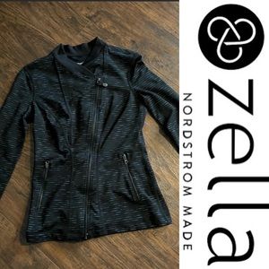 0263 | Like New | Zella | Zip Up Jacket Shawl Collar | Size S/P 🇺🇸